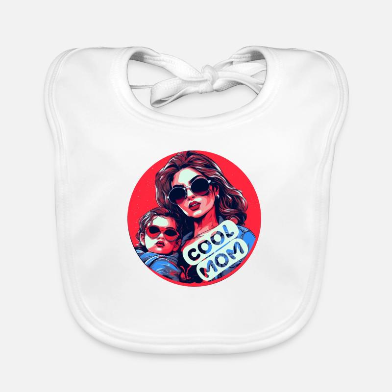 Maman cool Bavoir bio Bébé