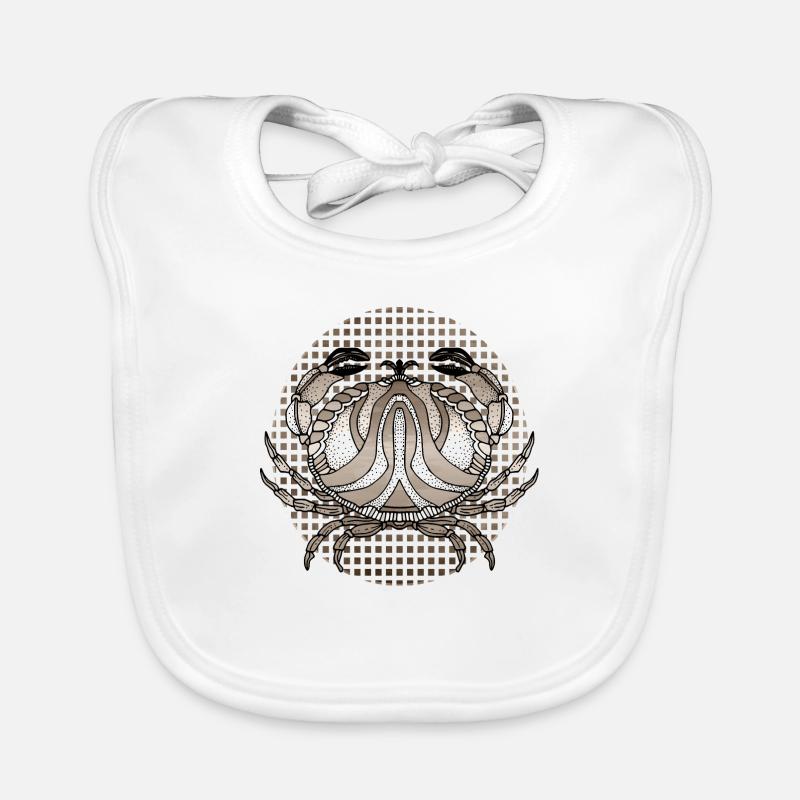 Crab Organic Baby Bibs