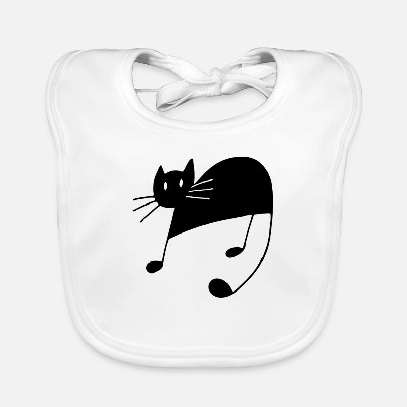 Cat Organic Baby Bibs