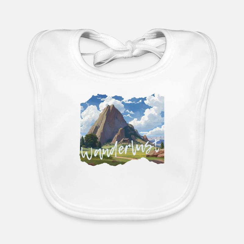 Wandern Baby Bio-Lätzchen
