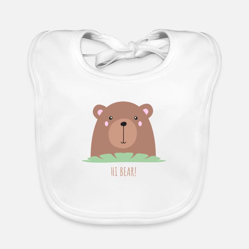 Petite Ourse Bavoir bio Bébé