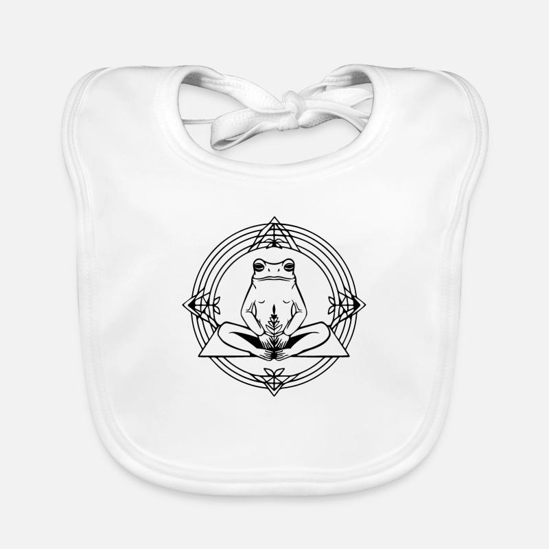 Frog Amphibian Toad Organic Baby Bibs