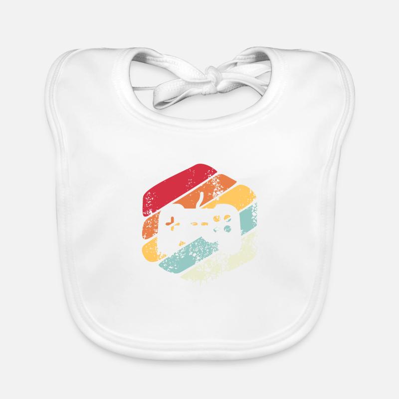 Vintage gift console Organic Baby Bibs