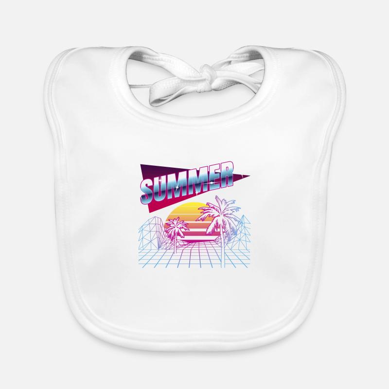 Summer Organic Baby Bibs