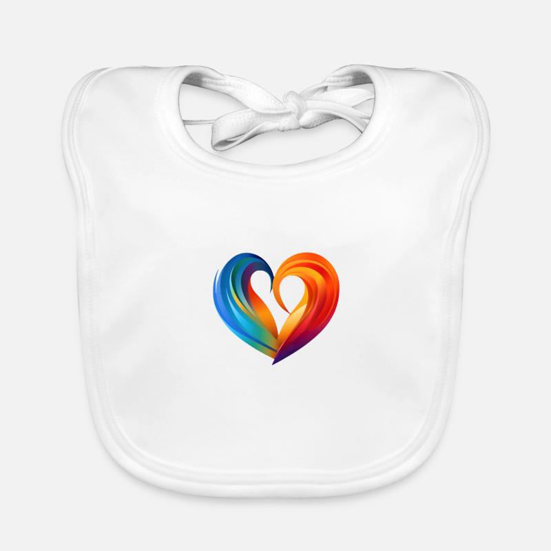 Liberté de l’amour Bavoir bio Bébé