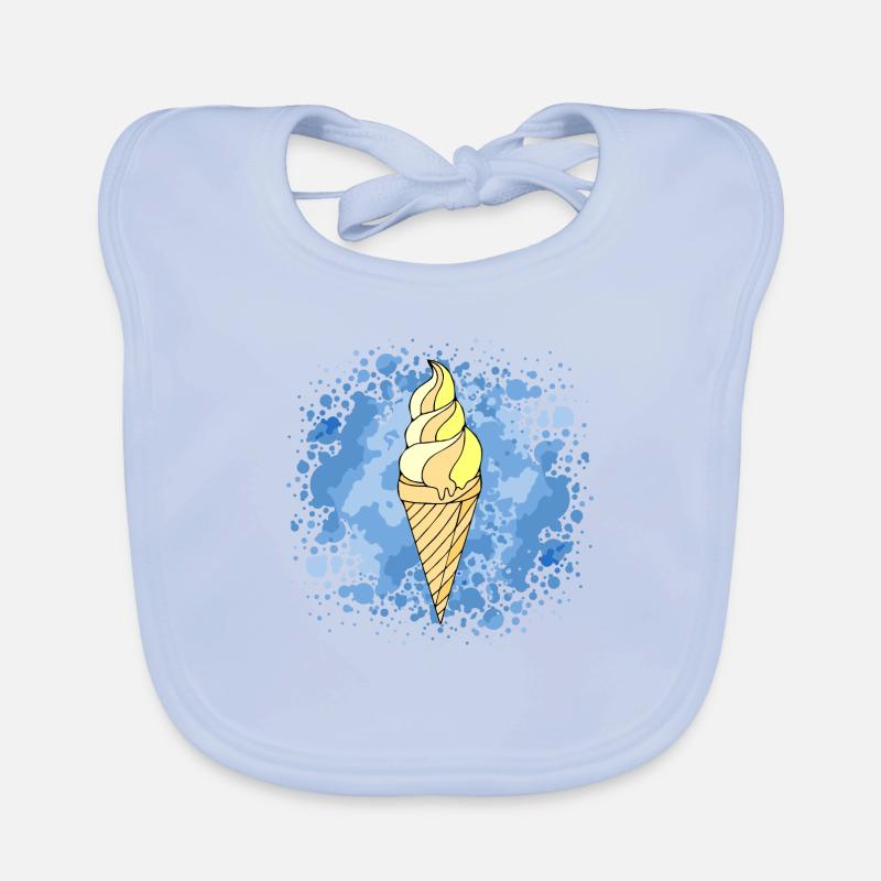 Eis Baby Bio-Lätzchen