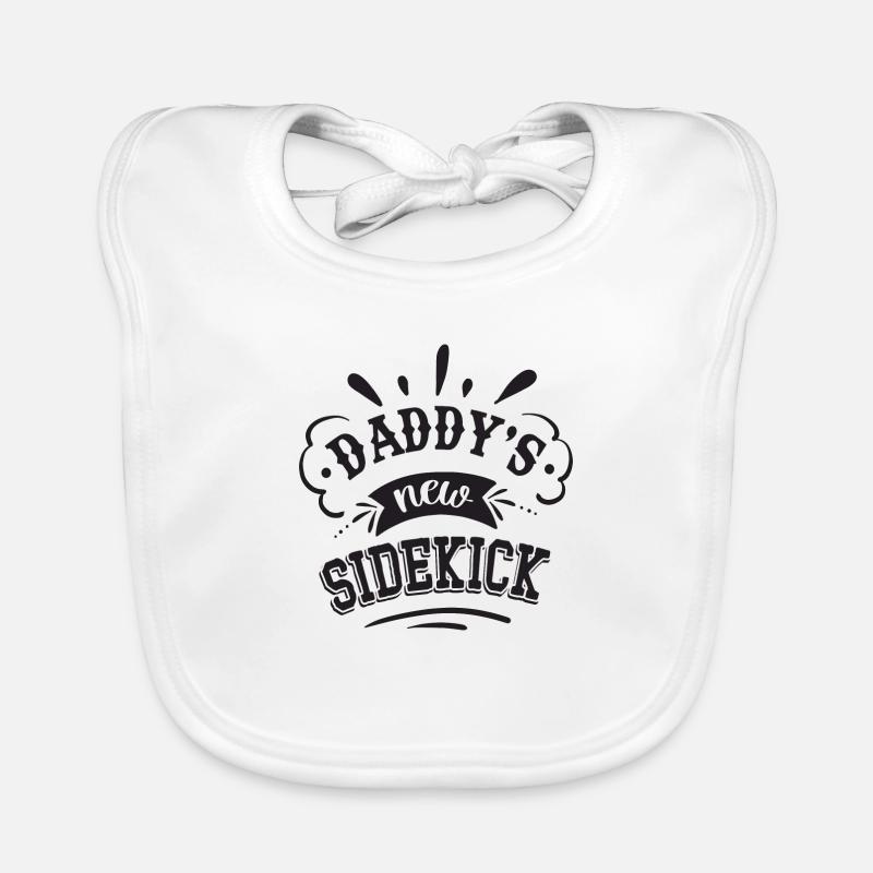 Daddy´s new Sidekick Baby Bio-Lätzchen