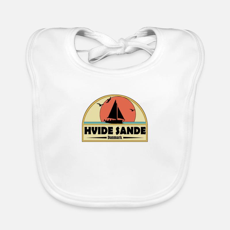 Hvide Sande, Denmark Organic Baby Bibs