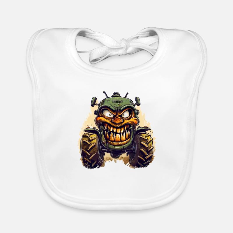Tractor shows its teeth on EU agricultural policy Organic Baby Bibs