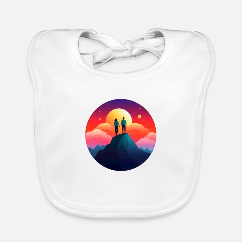 Summit in space Organic Baby Bibs