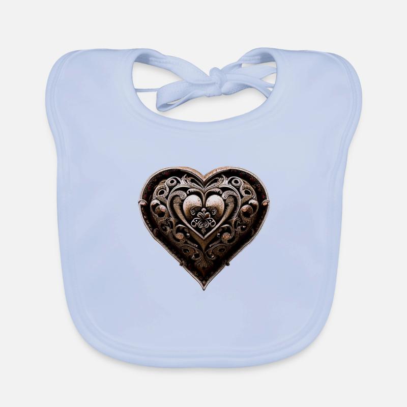 ijzeren hart Bio-slabbetje voor baby's