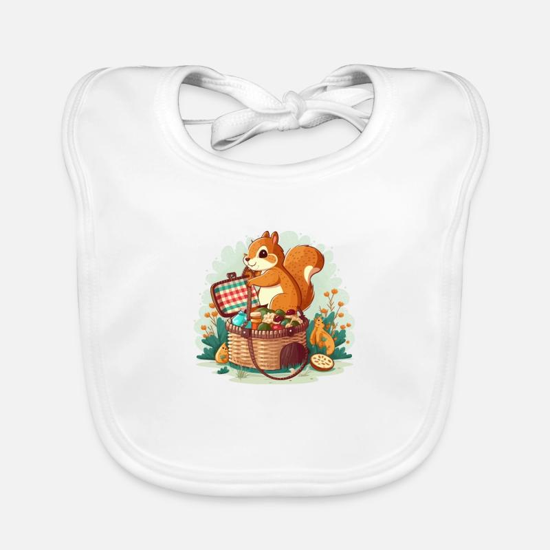 Picknick-Freunde Baby Bio-Lätzchen