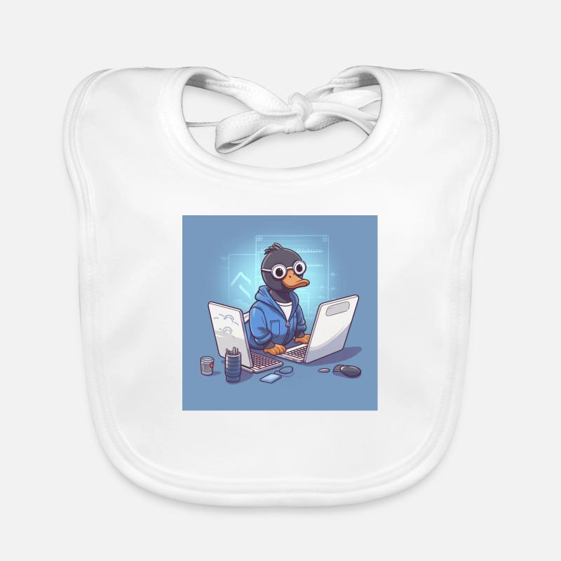 A sweet Ganz works as a software developer Organic Baby Bibs
