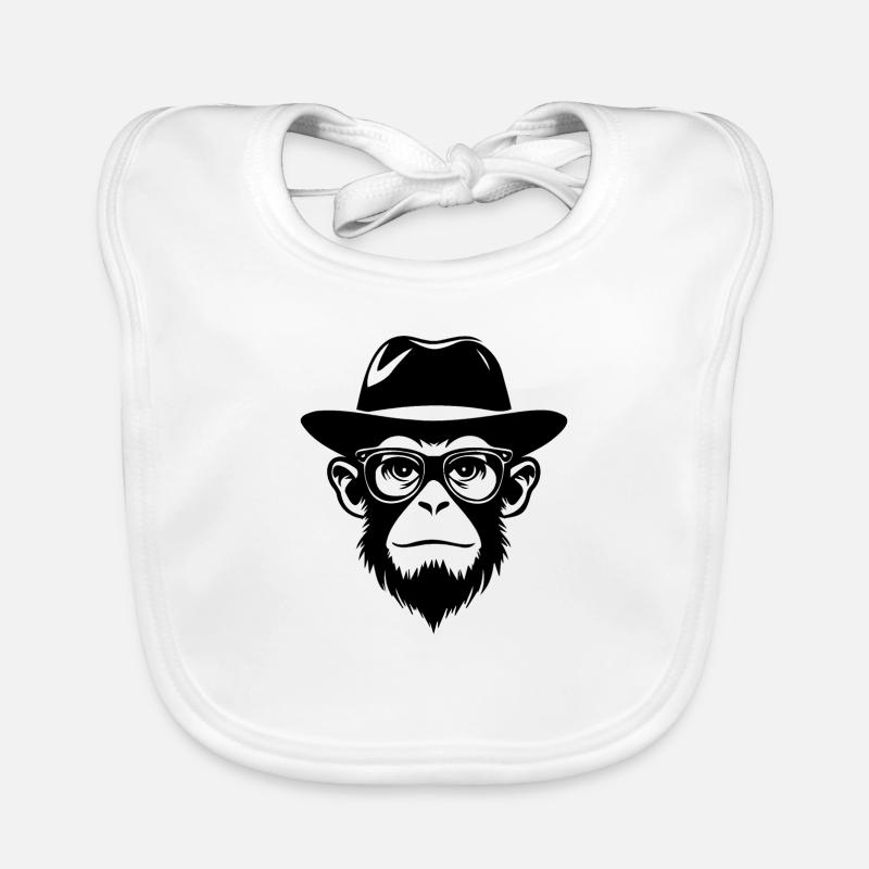 Monkey Monkey Monkey face jungel Økologisk babysmekke