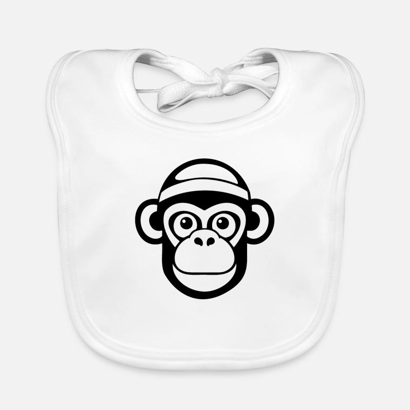 Monkey Monkey Monkey Face jungel Økologisk babysmekke