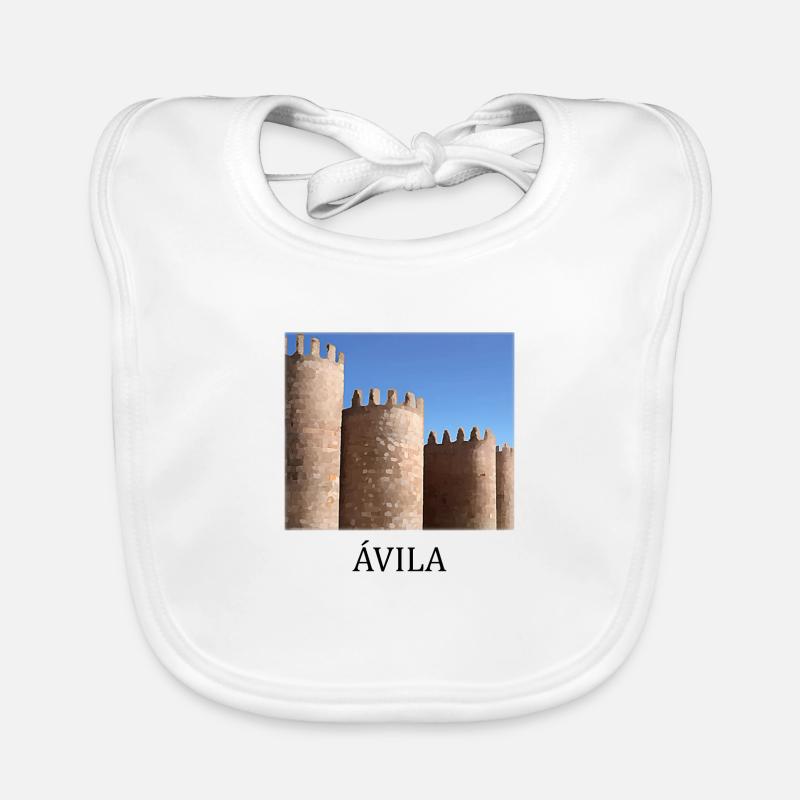 Mauer von Ávila Baby Bio-Lätzchen