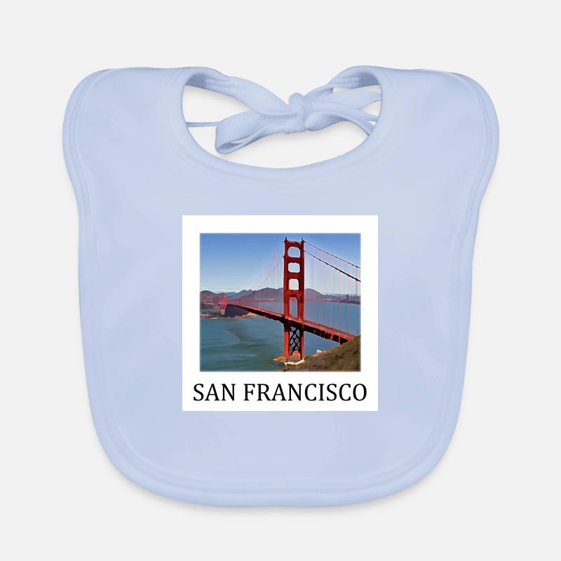 San Francisco Organic Baby Bibs