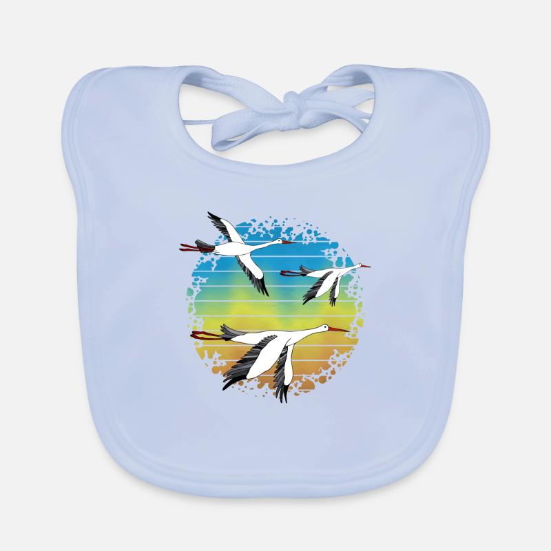 Storks Organic Baby Bibs