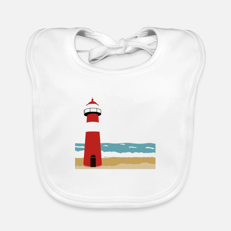 Lighthouse Organic Baby Bibs