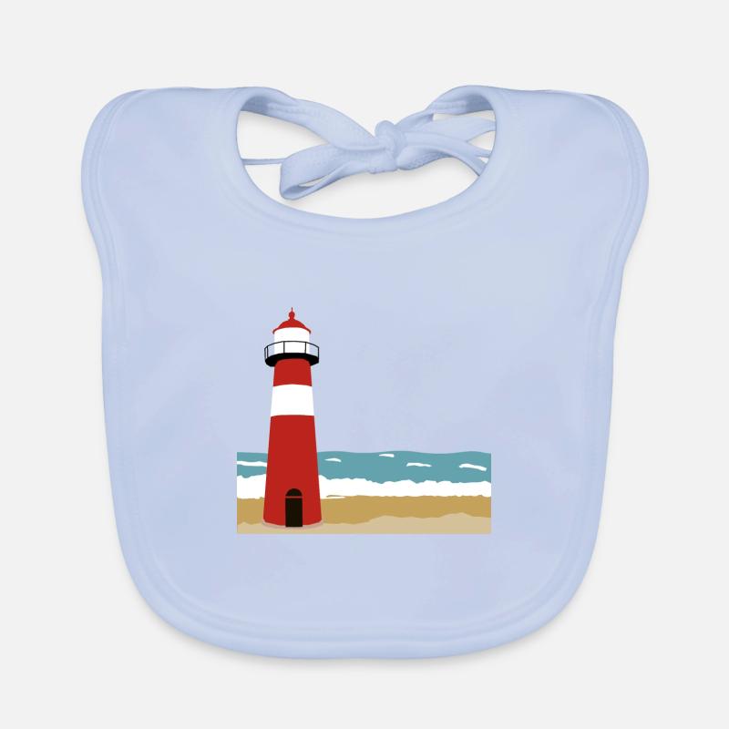 Lighthouse Organic Baby Bibs