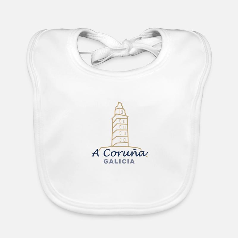 A Coruña Organic Baby Bibs