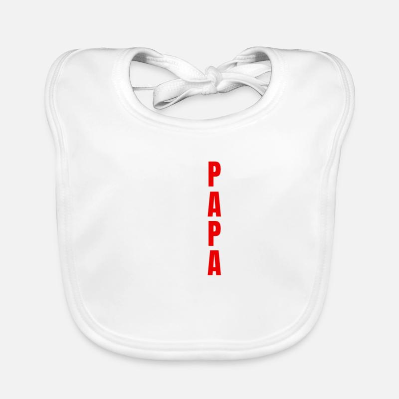Papa incroyable Bavoir bio Bébé