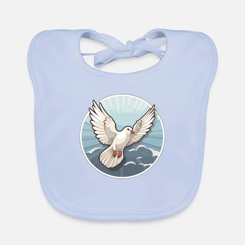 Peace Organic Baby Bibs