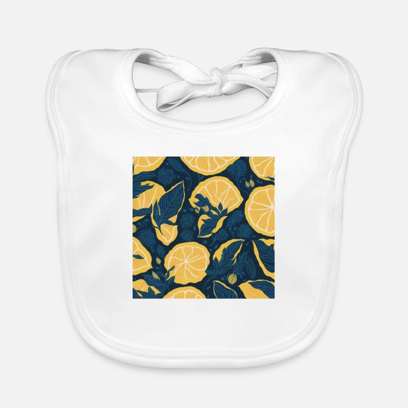 Lemon Organic Baby Bibs