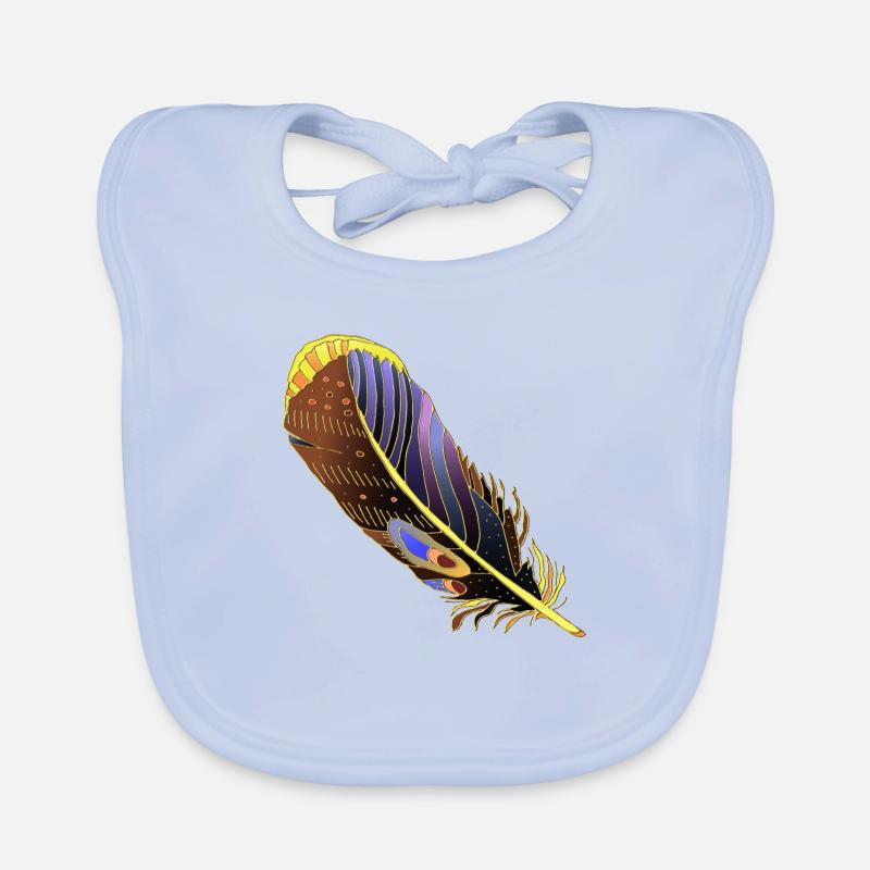 Feather Organic Baby Bibs