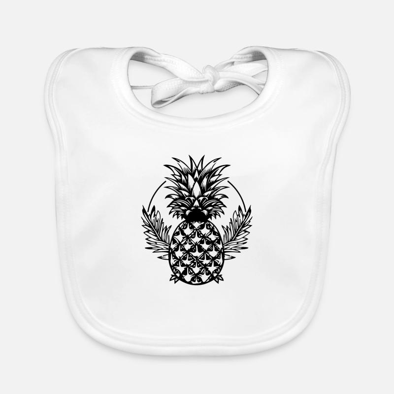 Ananas Baby Bio-Lätzchen