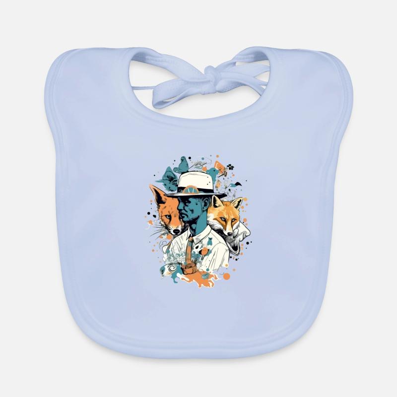 Passion for foxes Organic Baby Bibs