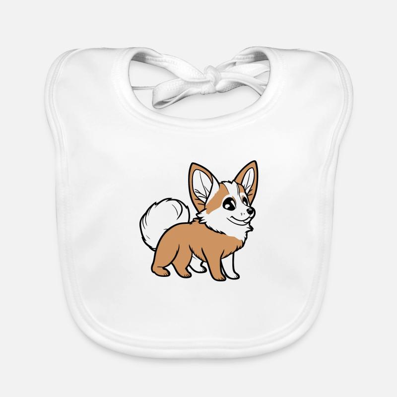 Corgi Baby Bio-Lätzchen