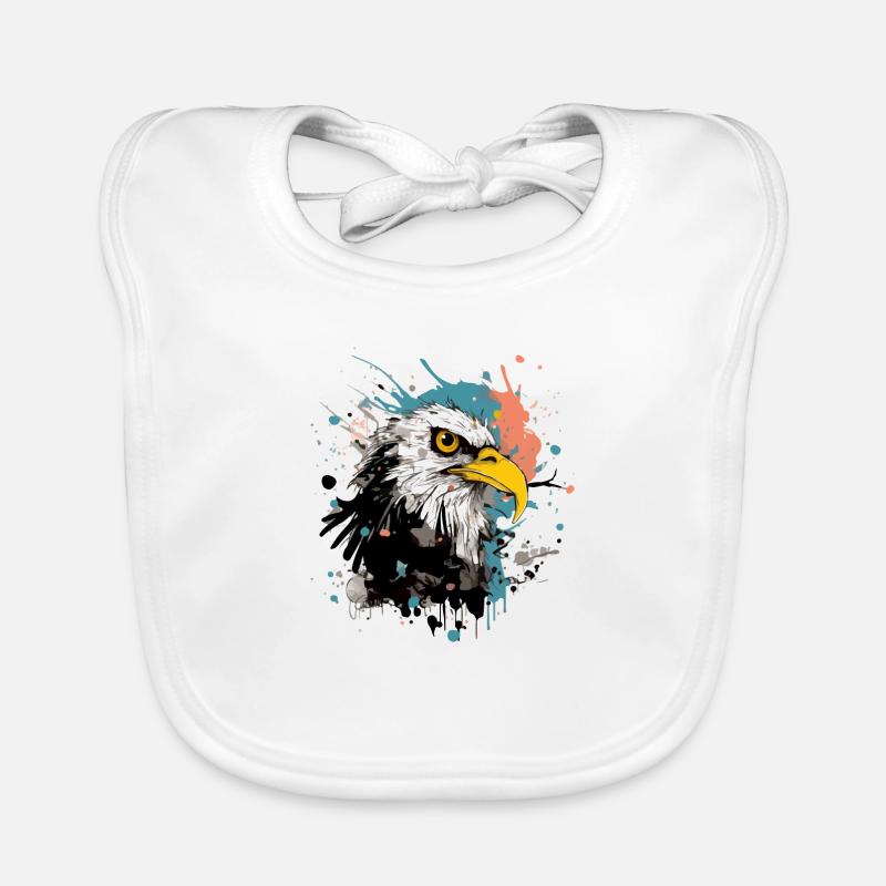 Goro l'aigle Bavoir bio Bébé