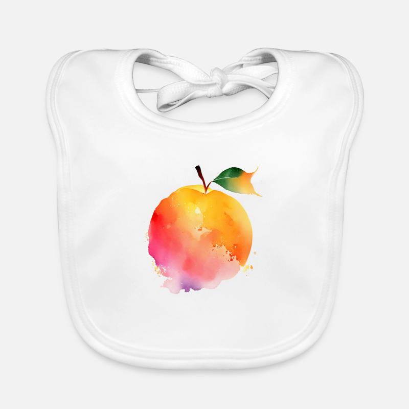 Apricot Splash Organic Baby Bibs