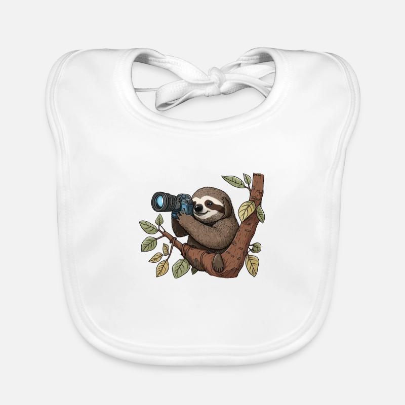 Le Slow-Snap Bavoir bio Bébé