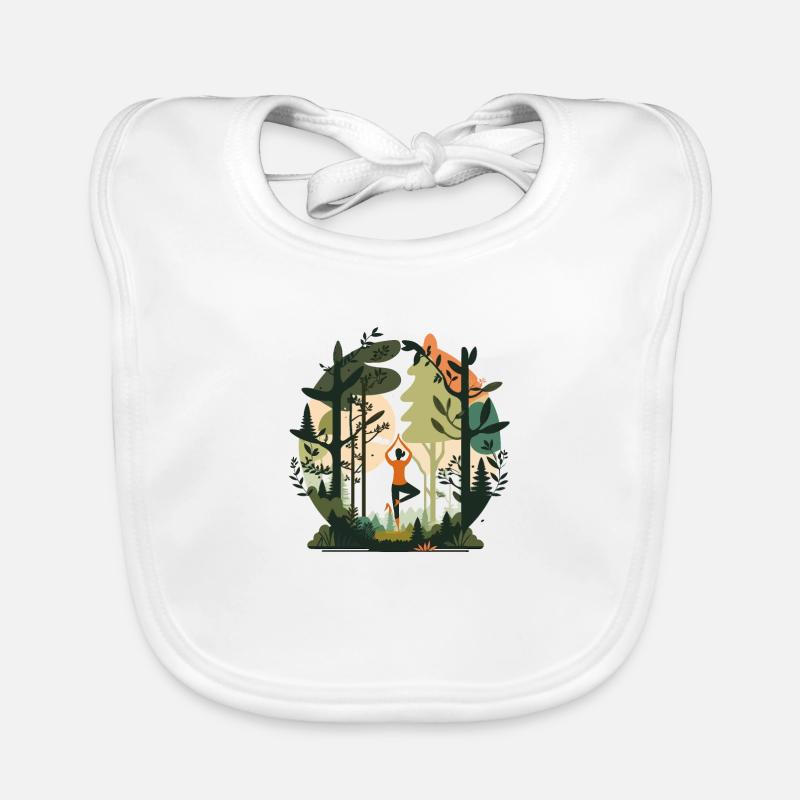 Forest Flow Organic Baby Bibs