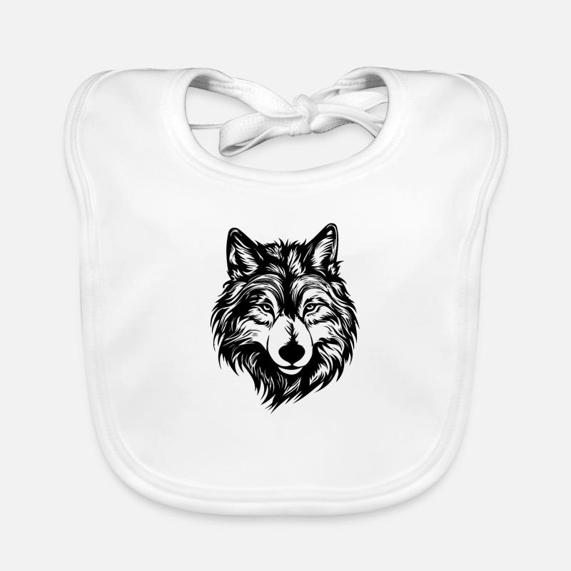 Wolf Baby Bio-Lätzchen