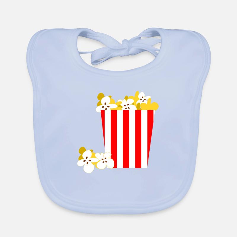 Pop-corn Bavoir bio Bébé