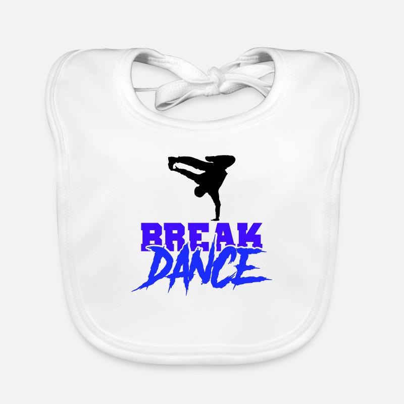 Break Dance Organic Baby Bibs