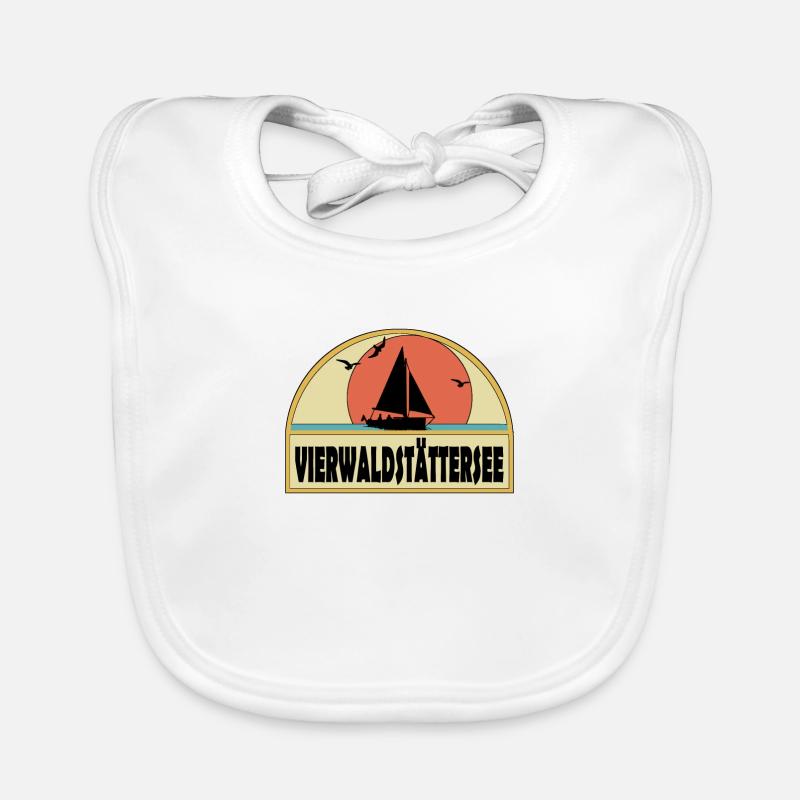Vierwaldstättersee Baby Bio-Lätzchen