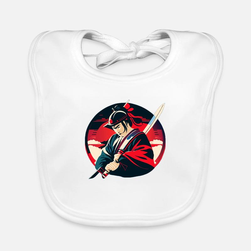 Samouraï Bavoir bio Bébé
