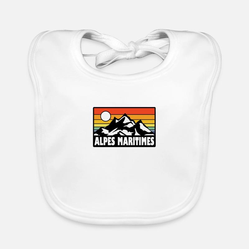 Alpes Maritimes Baby Bio-Lätzchen