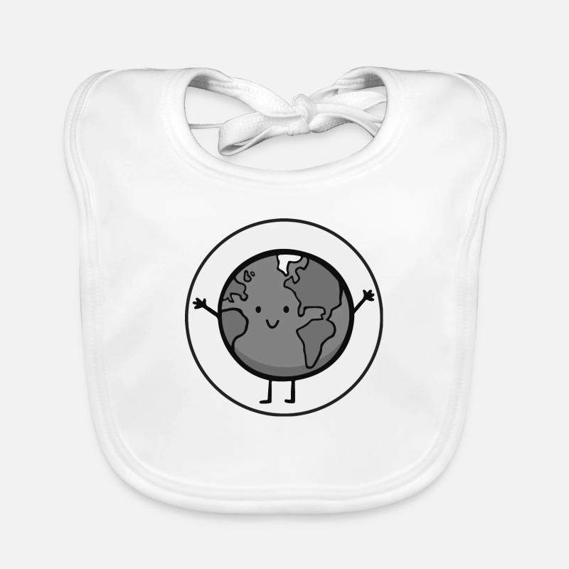 Terre heureuse Bavoir bio Bébé