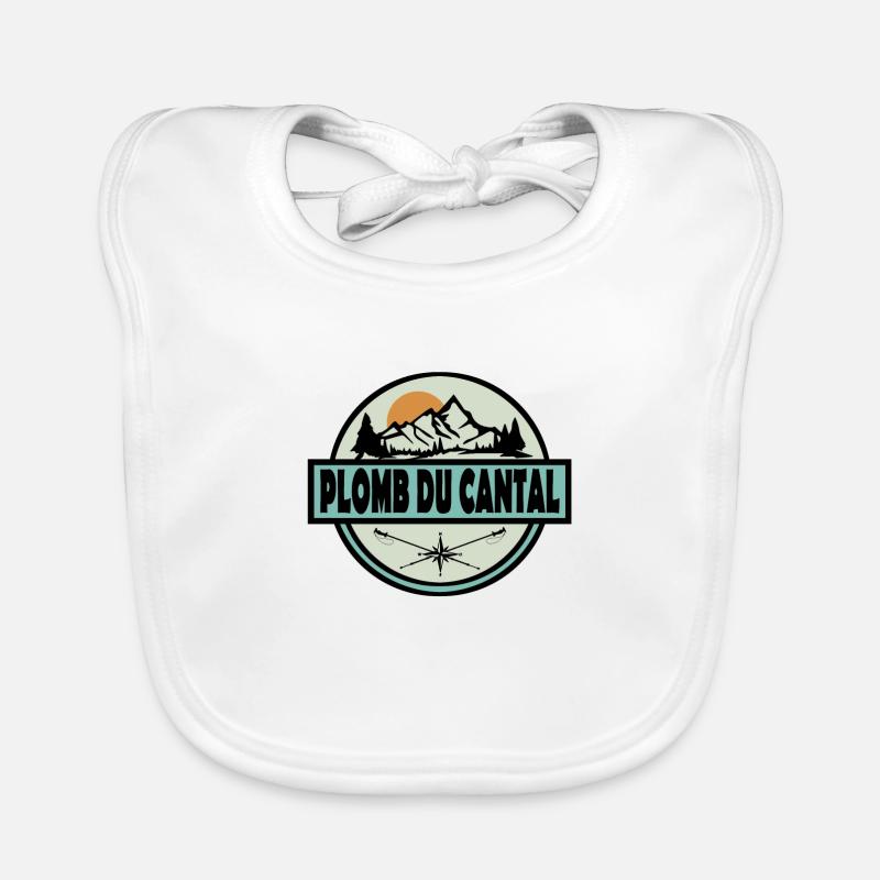 Plomb du Cantal Bavoir bio Bébé