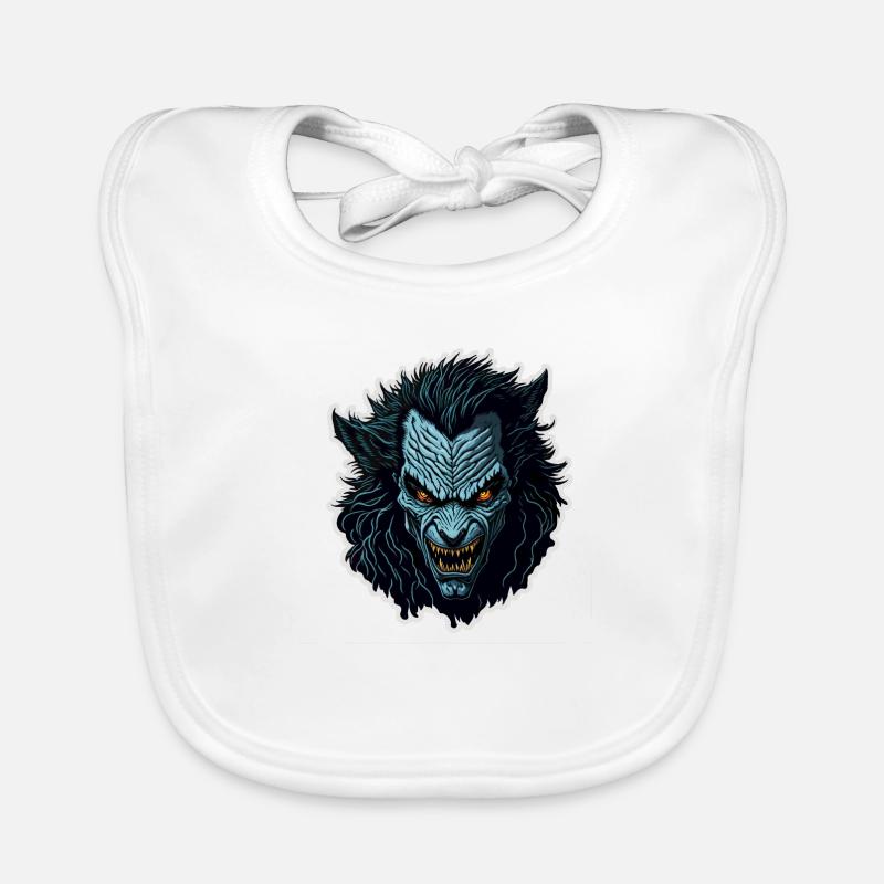 Werwolf Baby Bio-Lätzchen