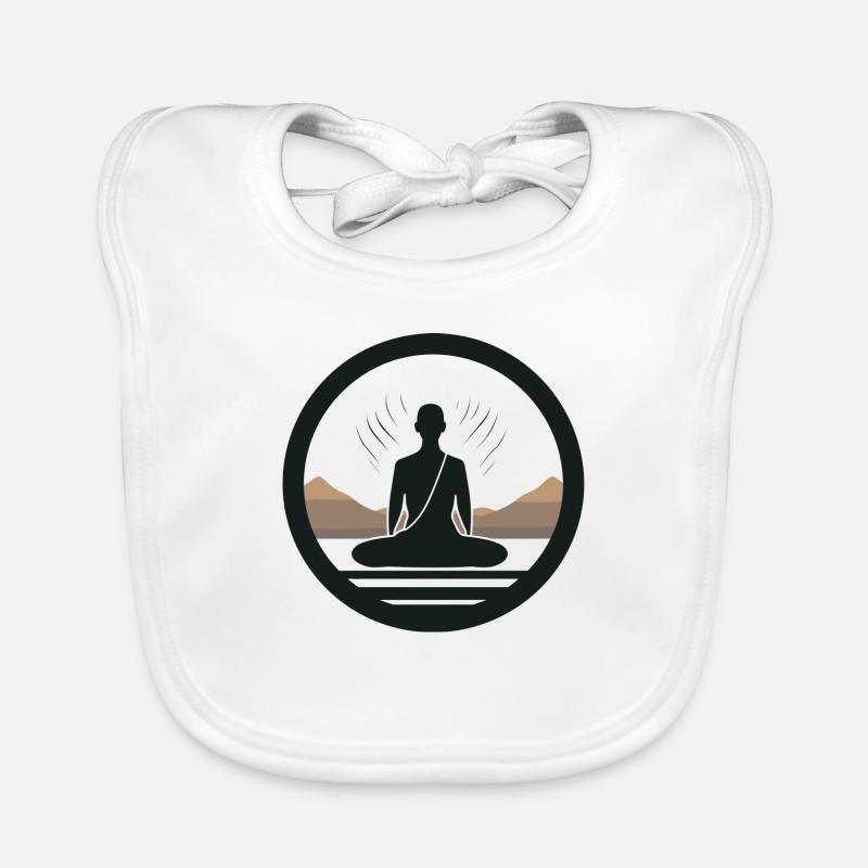 trainierter Geist Baby Bio-Lätzchen