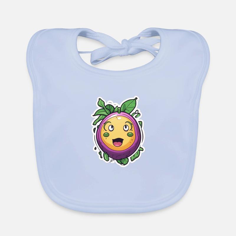 Passionsfrucht Baby Bio-Lätzchen