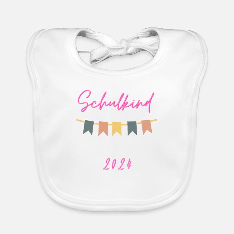 Schulkind 1 Baby Bio-Lätzchen
