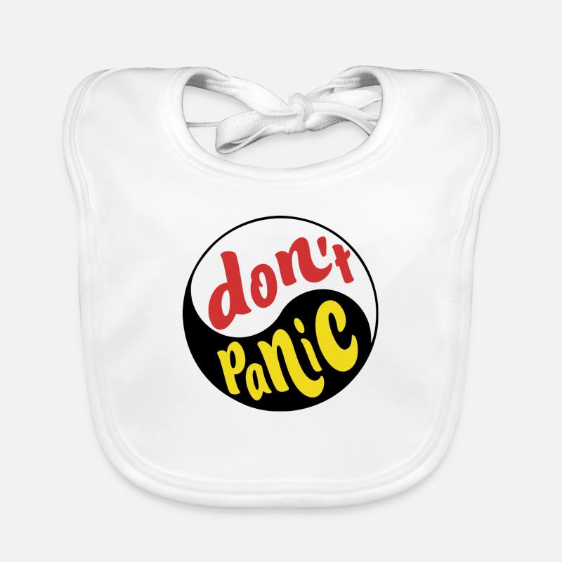 Dont Panic 1 Baby Bio-Lätzchen