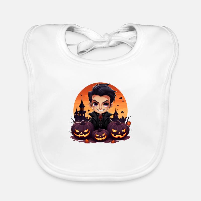 Anime Dracula Halloween Baby Bio-Lätzchen
